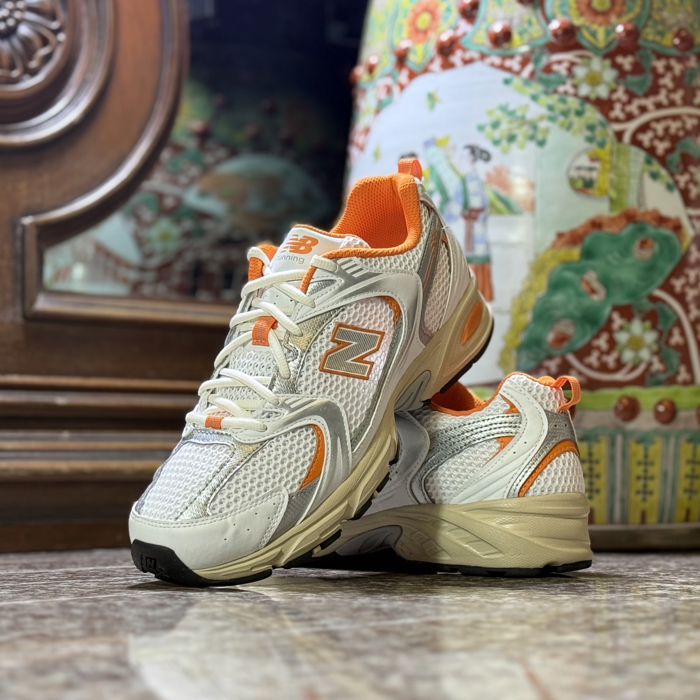 รองเท้า New Balance 530 ‘White/Sun Glow’ (M8/8.5/9/11US)