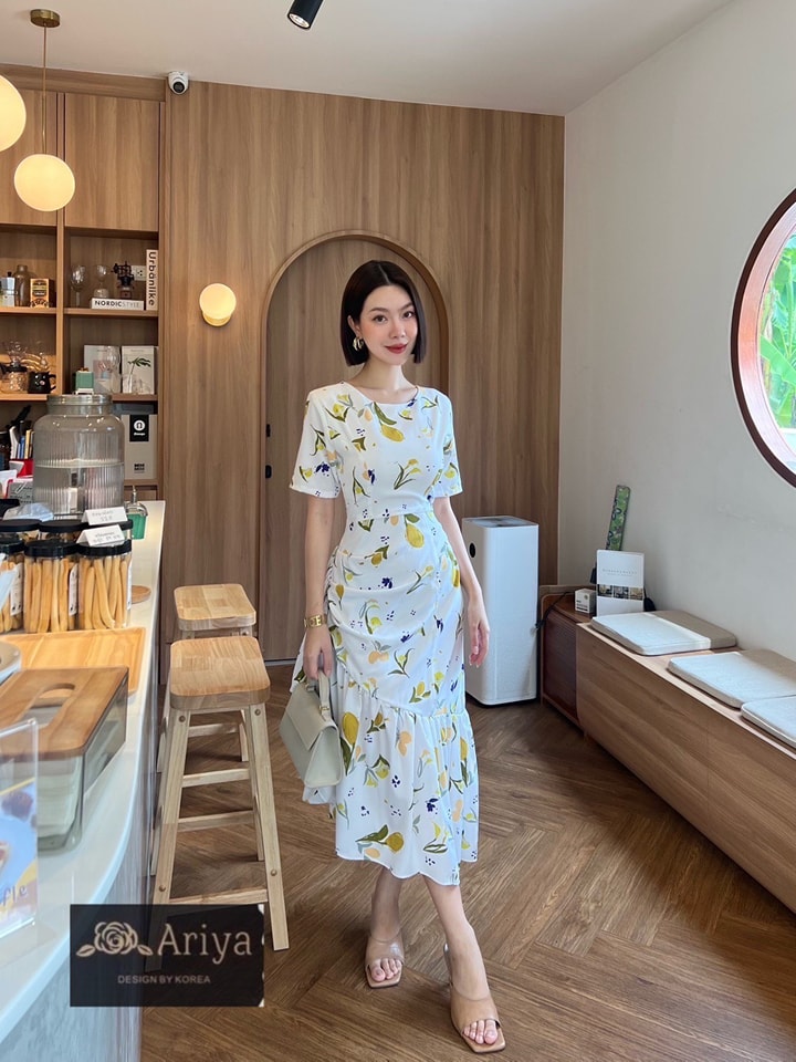 เดรส เชียงพิมพ์ลาย ทรงสวย สวยมากแม่ใส่สบายใส่ทำงาน ความสวยเป๊ะจัดเลย ใส่เที่ยว. #งานหรูดูแพง 👍🏻 เเพทเทิ้ลเราสวยยย