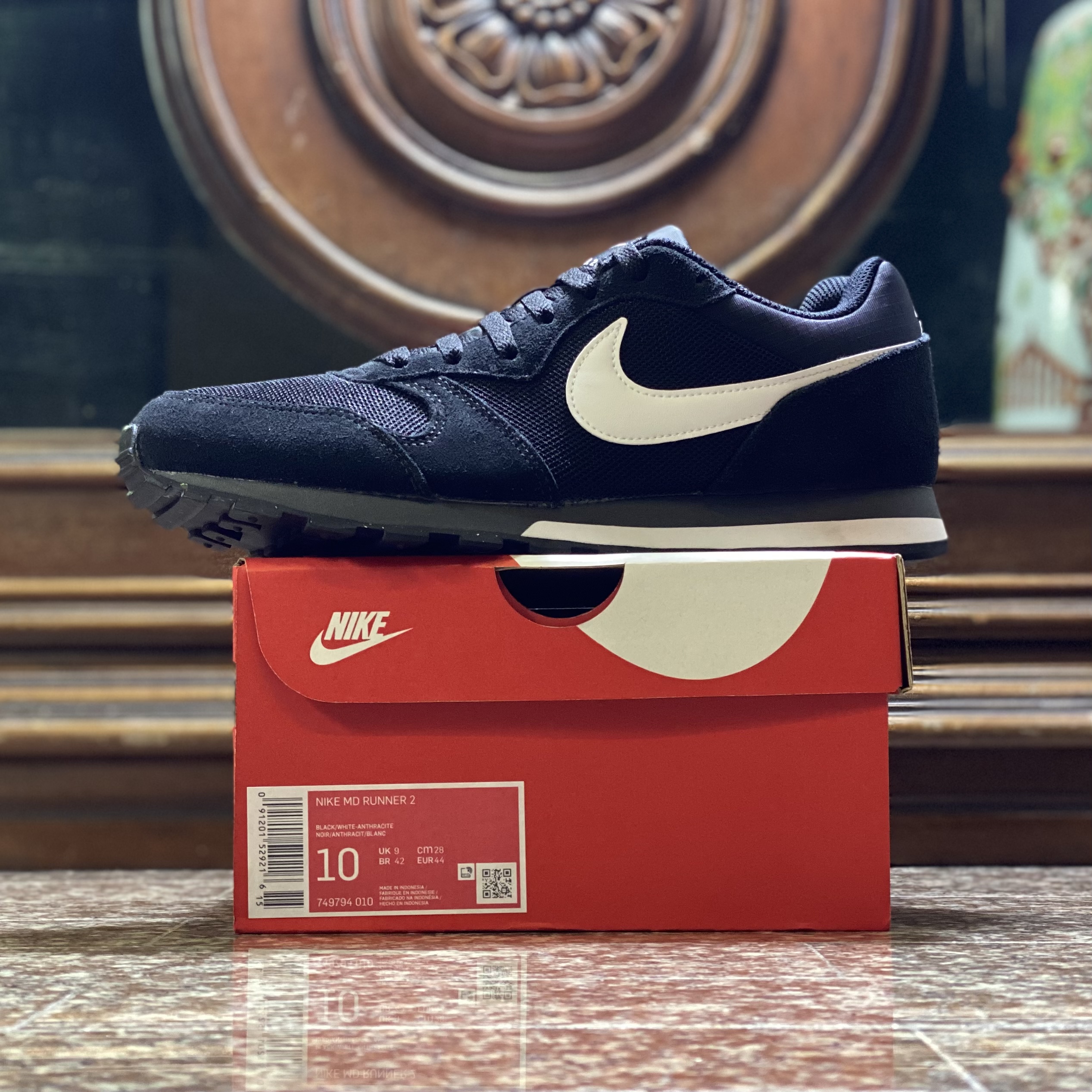 รองเท้า Nike MD Runner 2 ‘BLACK’ (M11US)