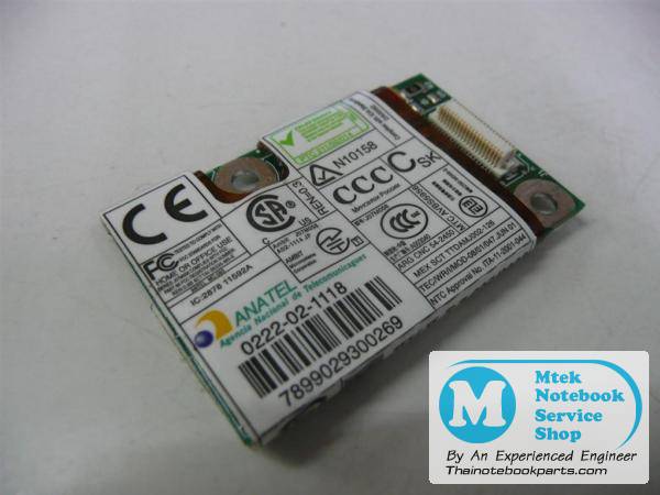 MT00683 การ์ด Modem Card J07M058.00 142014-2f - IBM Thinkpad R30 R40 T30 X31 2