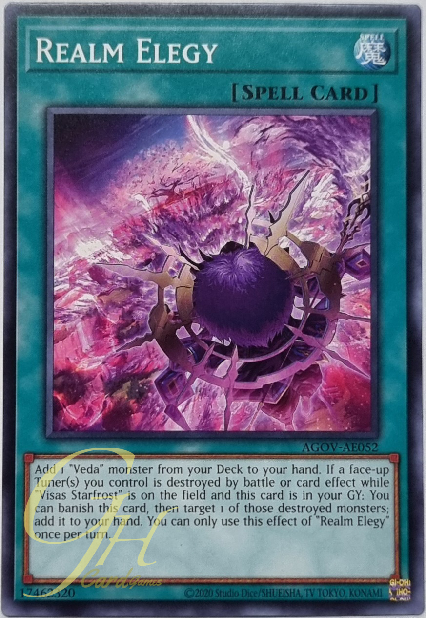 Yugioh [AGOV-AE052] Realm Elegy (Common)