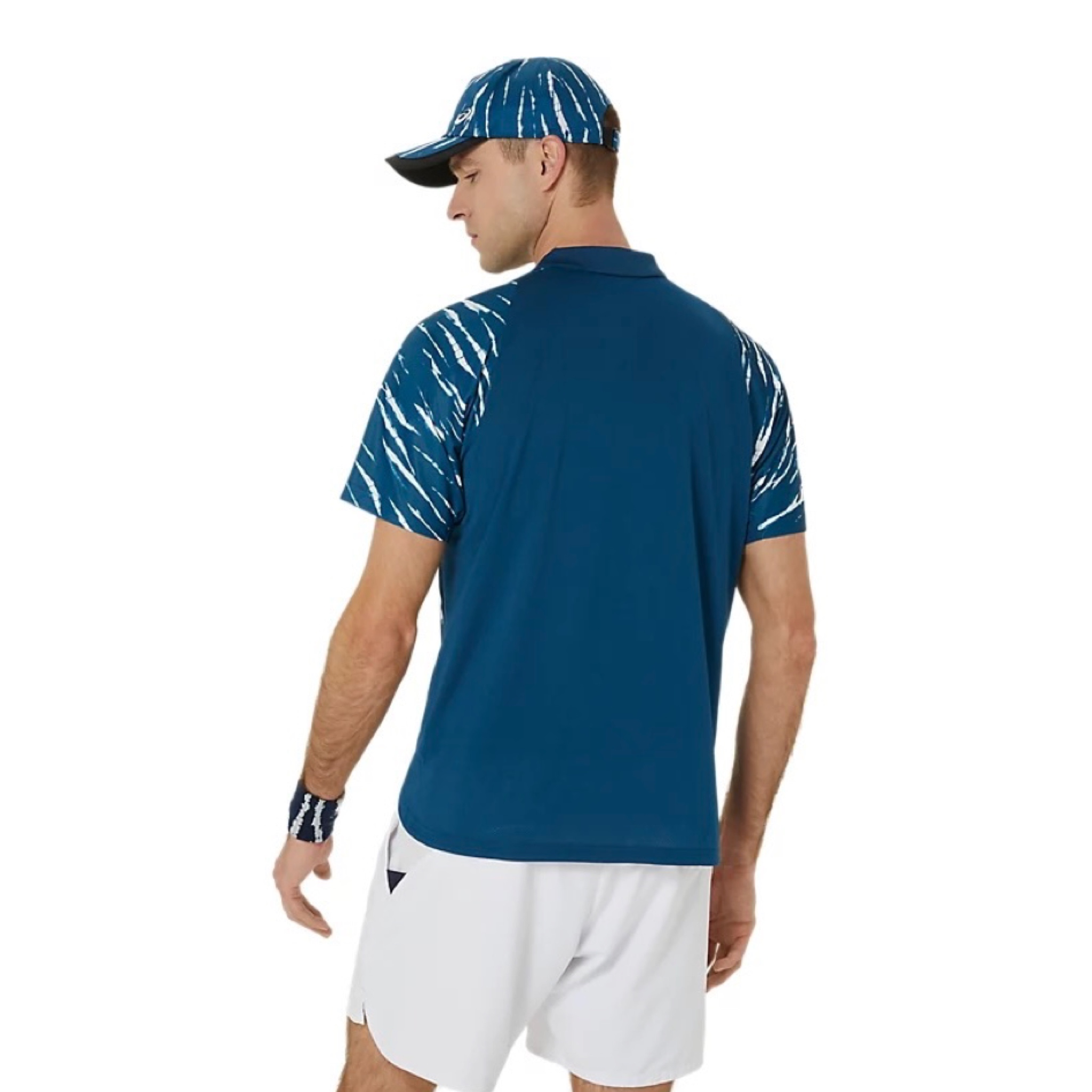 หมวกวิ่ง ASICS Graphic Woven Running Cap ‘MAKO BLUE’ (L)