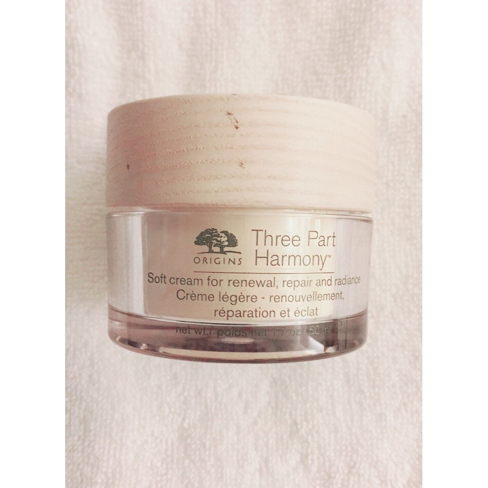 Origin Tester ครีม Three Part Harmony ไซด์ขายใหญ่สุดของใหม่ ไม่มีกล่อง