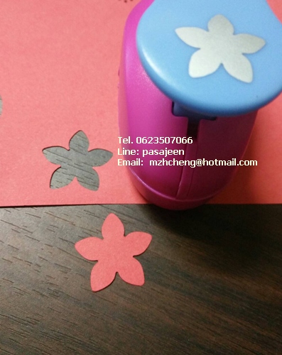 Punch เจาะกระดาษ ดอกไม้ 5กลีบ 1นิ้ว (2.5cm)