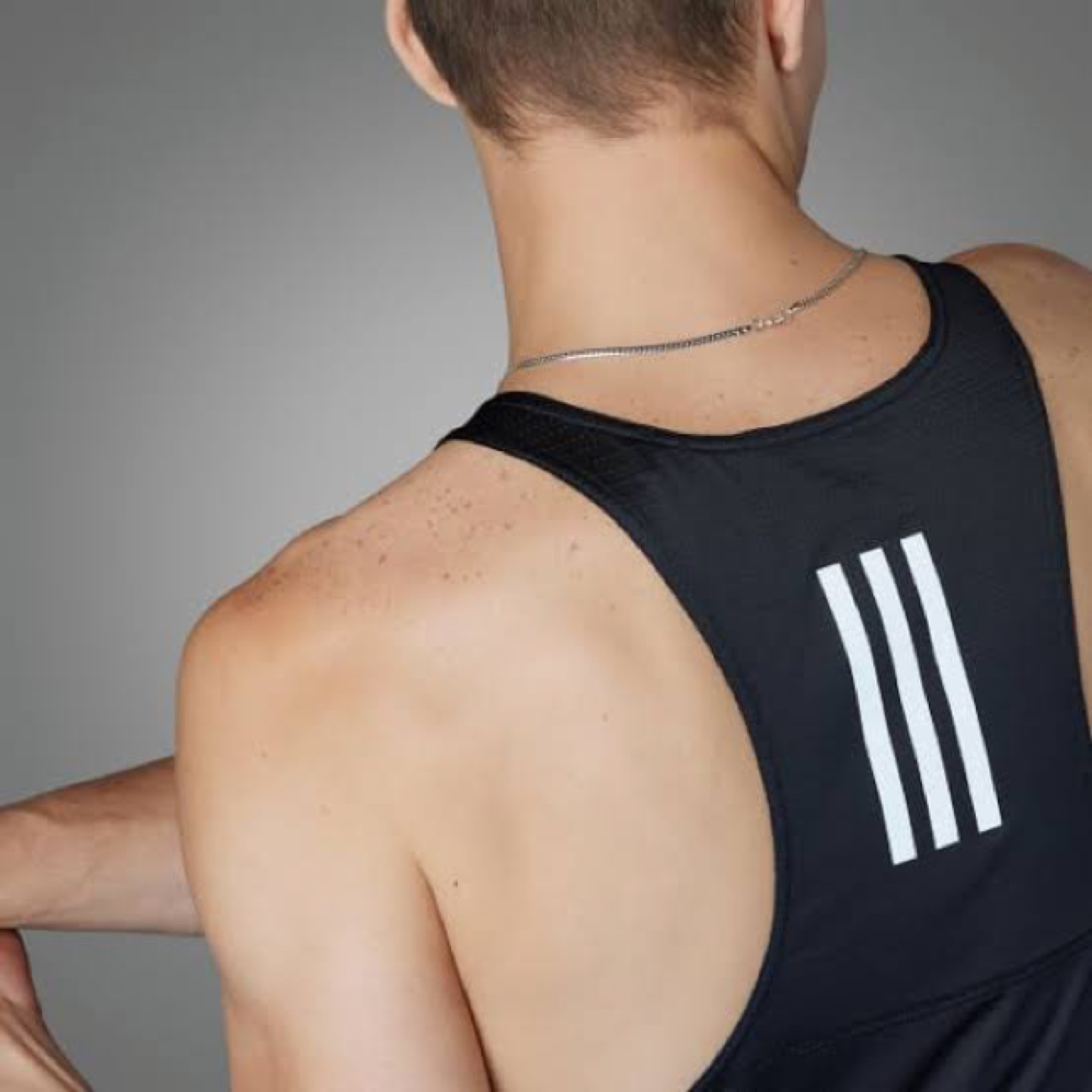 เสื้อวิ่ง Adidas OTR Running Singlet ‘BLACK’ (M,L)