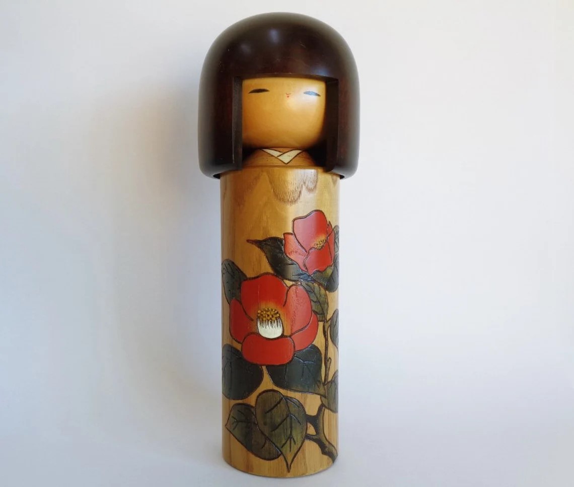 ตุ๊กตาไม้ ญี่ปุ่น / Kokeshi doll ,4974