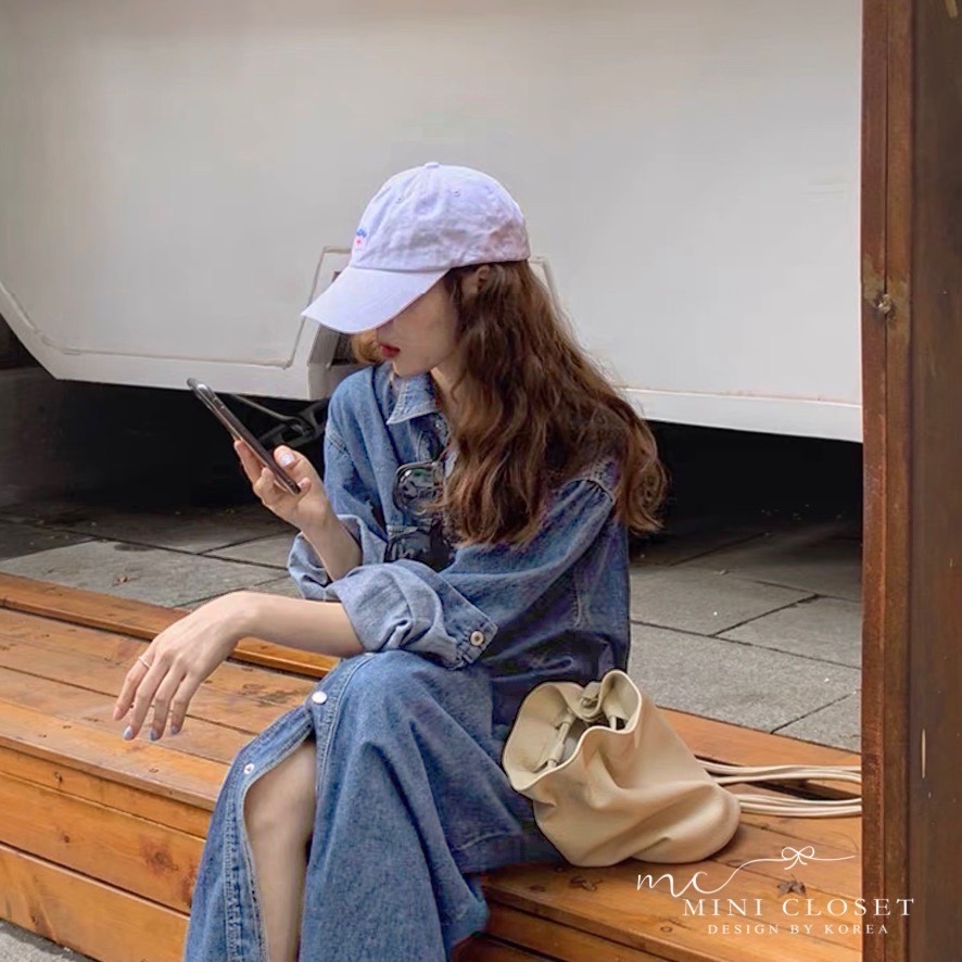 เดรสเชิ้ตยีนส์