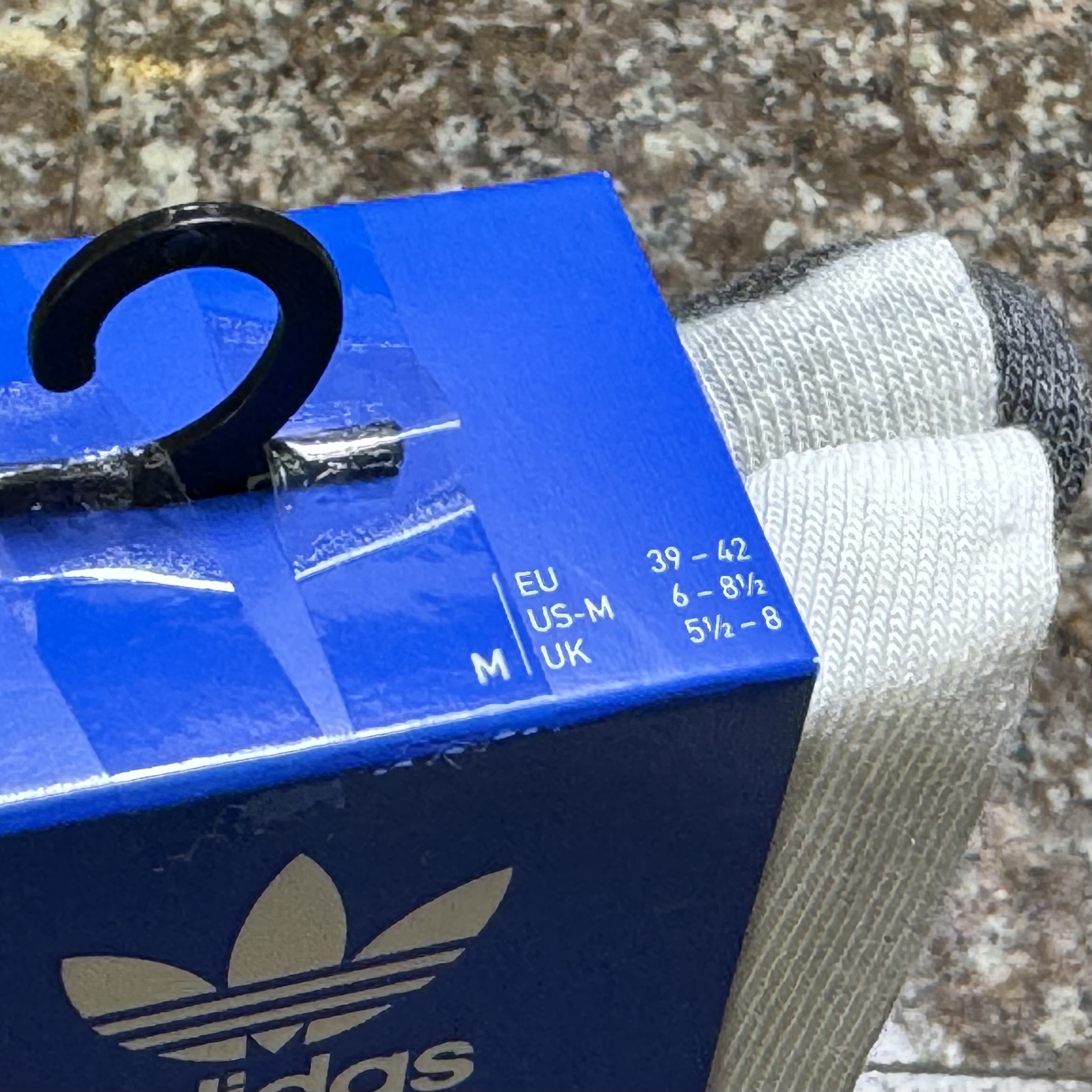 ถุงเท้า Adidas Originals Symbol Crew Socks (L) #แพค3คู่