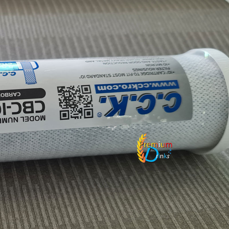 ไส้กรอง Carbon 10นิ้ว (คาร์บอน) ยี่ห้อCCK (NEW2021)