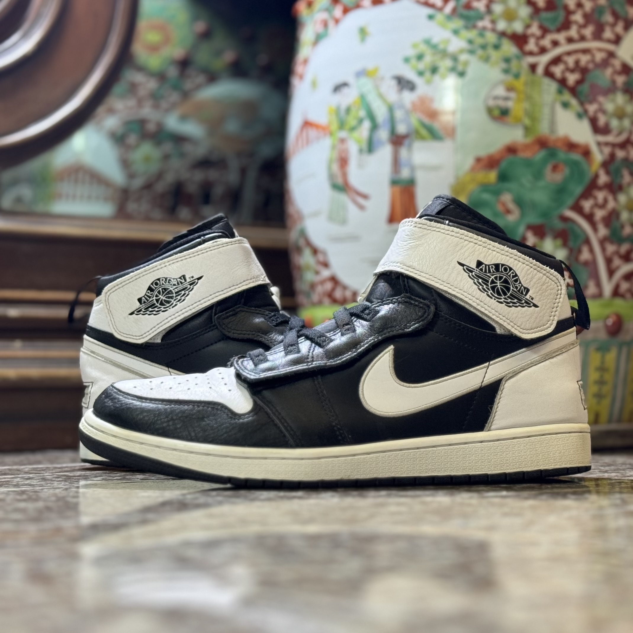 รองเท้า Nike Air Jordan 1 Hi FlyEase ‘PANDA’ #มือ2 (M10.5US)