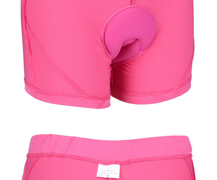 กางเกงจักรยาน Boxer AT cycle zone กางเกงสีชมพู เป้าเจลสีชมพู