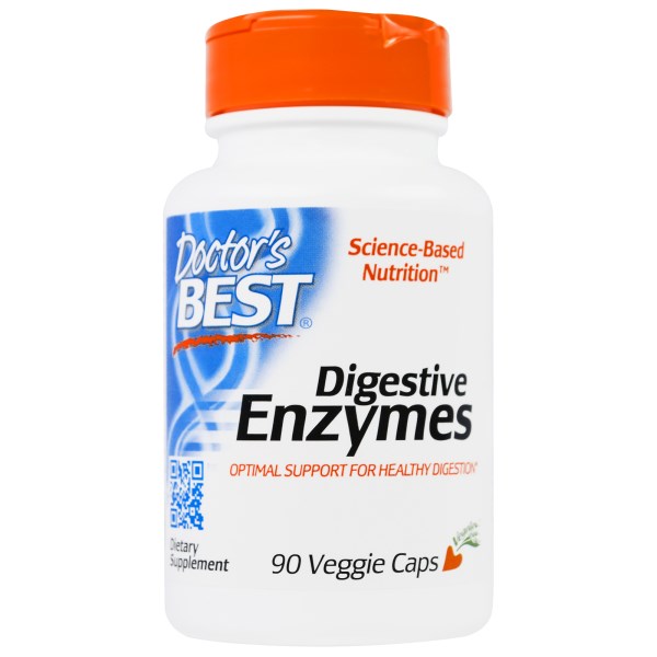 Doctor's Best, Digestive Enzymes, 90 Veggie Caps