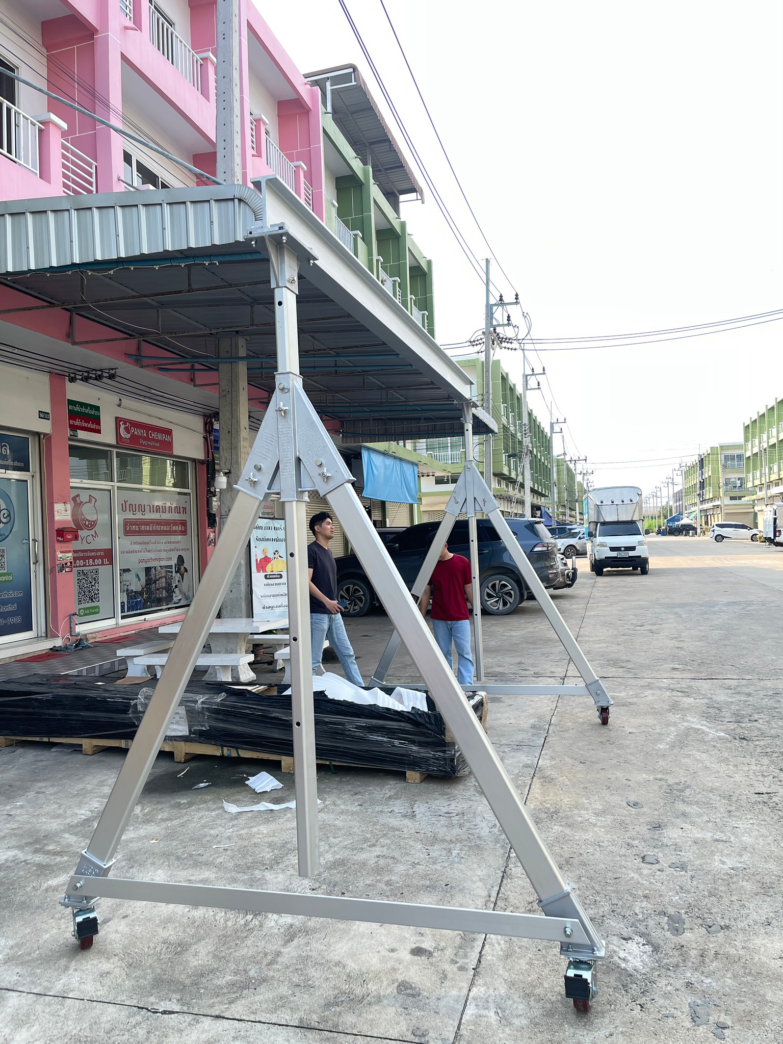 เครน KLD ทรง A ถอดแยกประกอบได้ ปรับสูงได้ 0.5t/1t/2t (เฉพาะเครน)