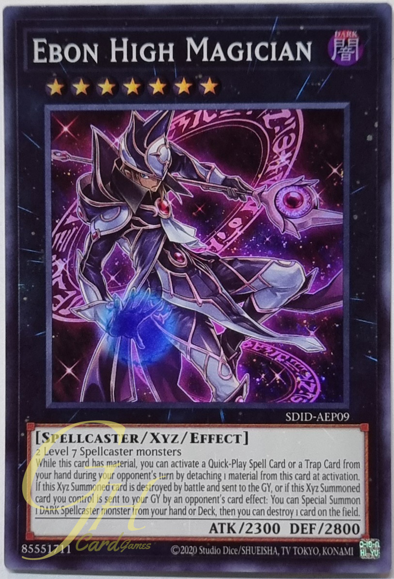 Yugioh [SDID-AEP09] Ebon High Magician (Super Rare)
