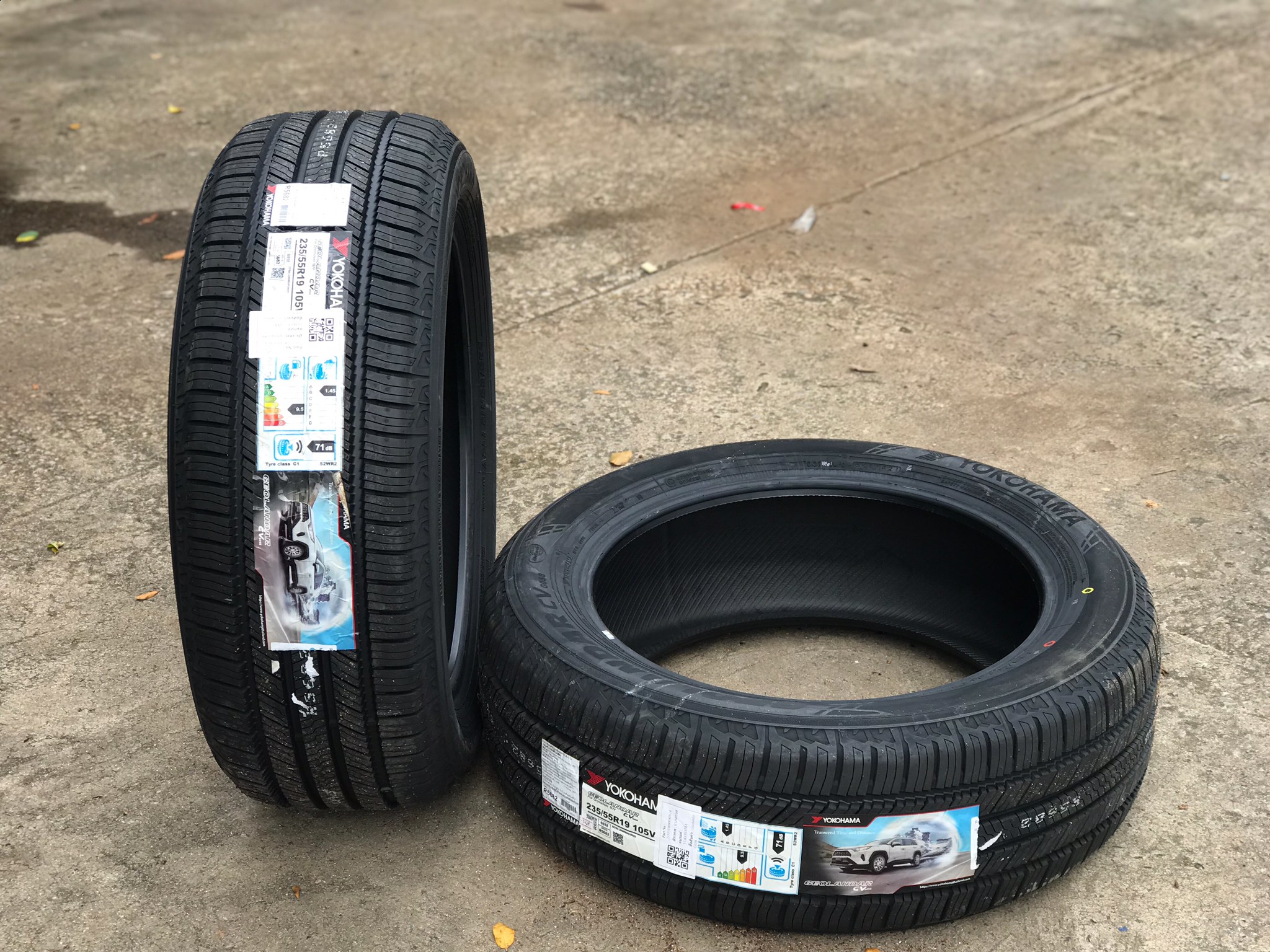 YOKOHAMA 235/55-19 G058 ราคาถูกสุด ที่ STEP9