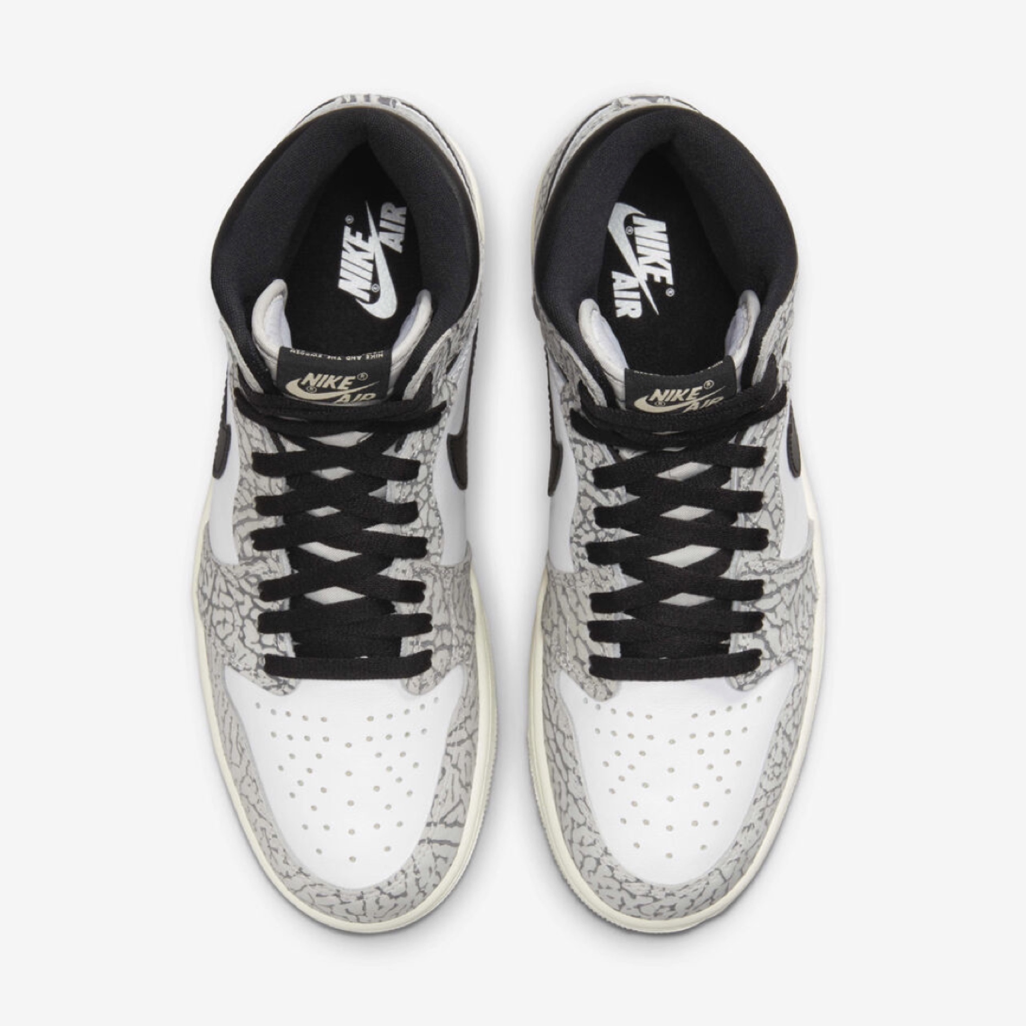 รองเท้า Nike Air Jordan 1 ‘White/Cement’ (M9US)