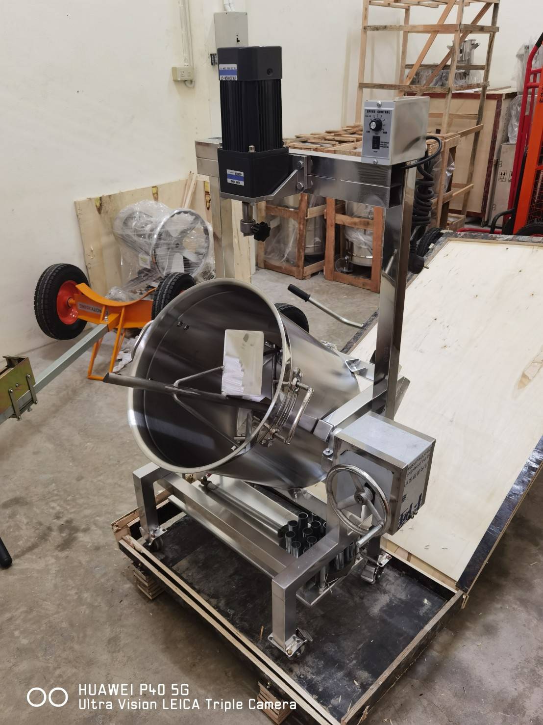 หม้อกวนทำอาหารอัตโนมัติ ใช้งานสะดวก หม้อต้มกวนซอส พริก น้ำมัน น้ำซุป XTM-01