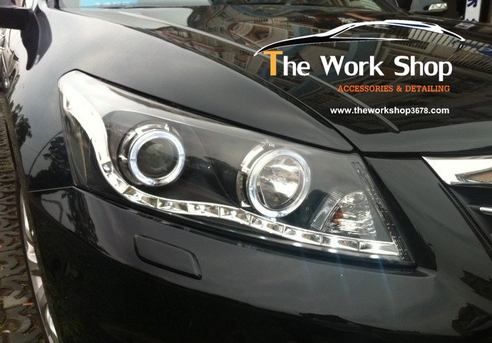 LED Head Lamp for Accord 2008 - 2011 ( ไฟหน้าแบบ LED )