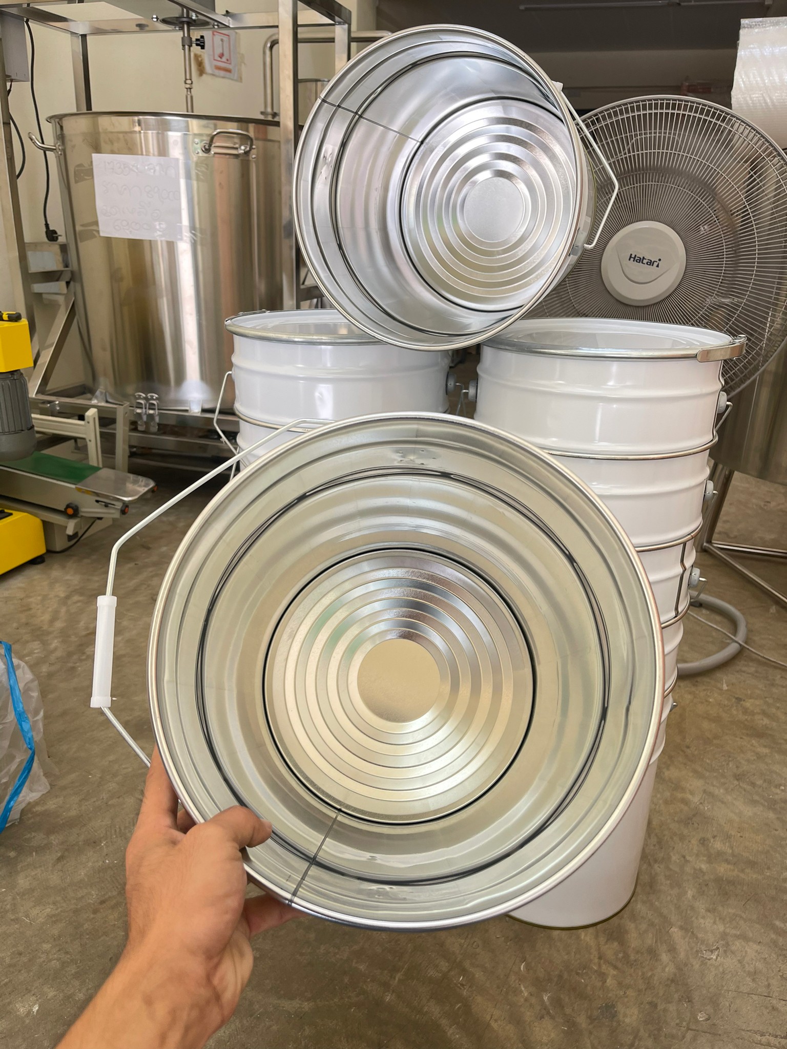 ถังเหล็ก ถังสี ถังกาว ถังเคมีเหล็ก 10L 18L 20L MKTY