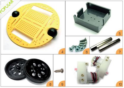 Relay Rover+ รถหุ่นยนต์บังคับมือควบคุมด้วยรีเลย์