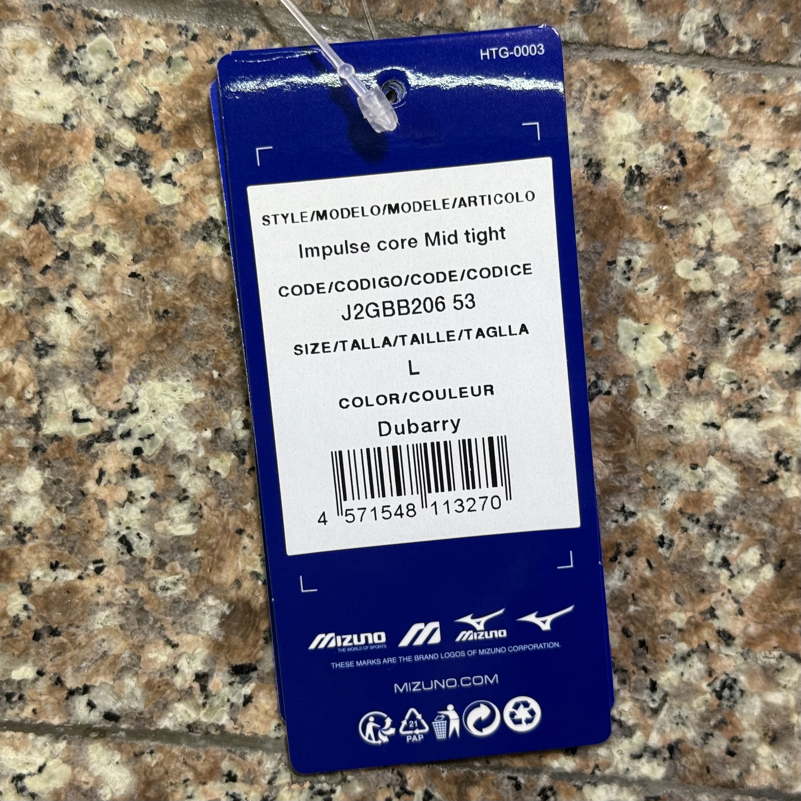 กางเกงวิ่ง Mizuno Impulse Core Mid Tights Women ‘Dubarry’ (S,M,L)