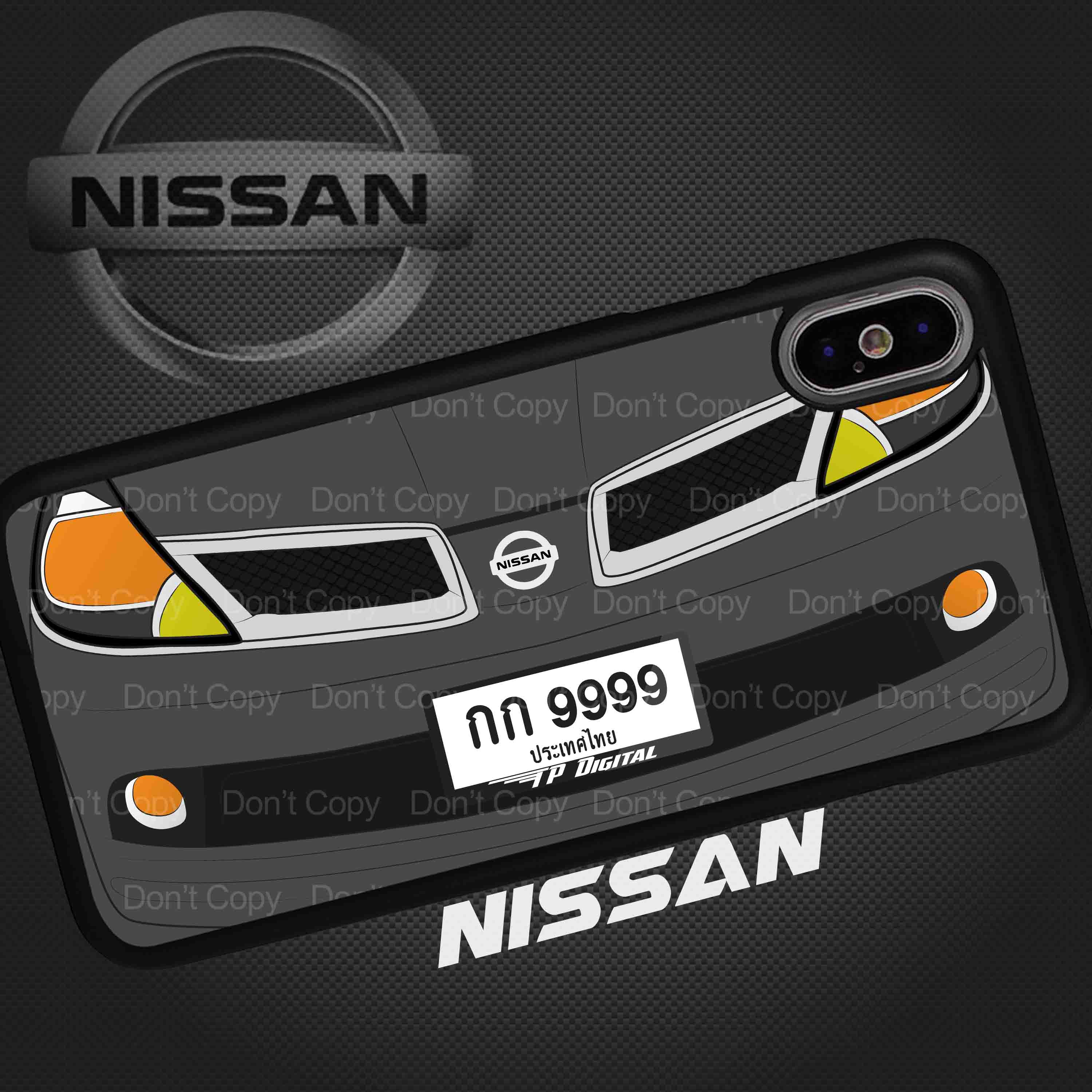 เคสสกรีนลายรถยนต์ Nissan รุ่น Tida