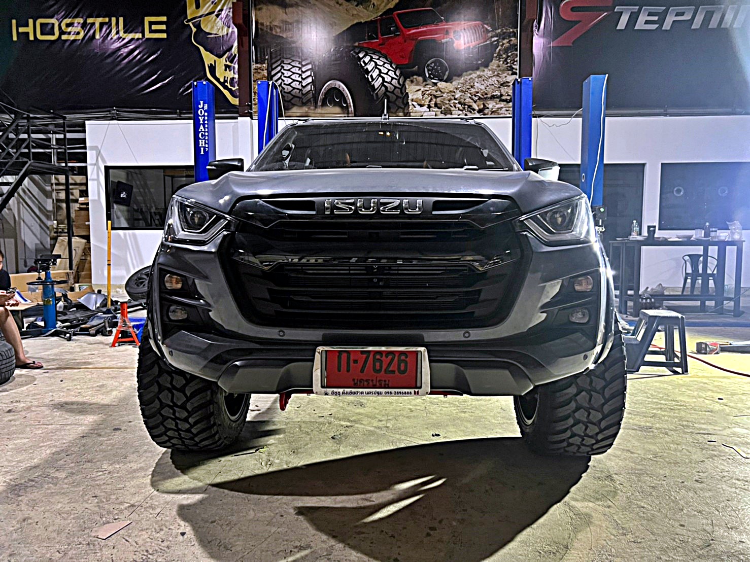 D_MAX_ทะเบียนนครปฐม ทำทรงเมกาที่ STEP9