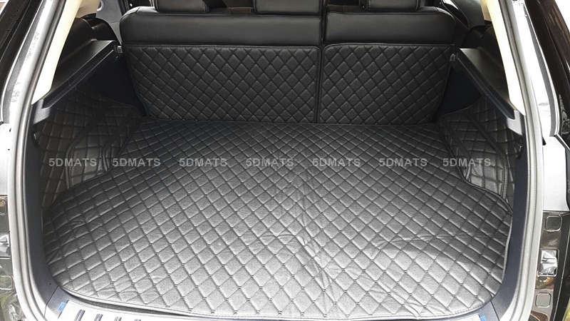 พรมปูพื้นรถยนต์ 6D VOLVO XC90 (ปี2016-20) พรมหนัง6D เกรดA 12มิล รวมแผ่นท้าย ปิดเบาะ เต็มคัน 6ชิ้น