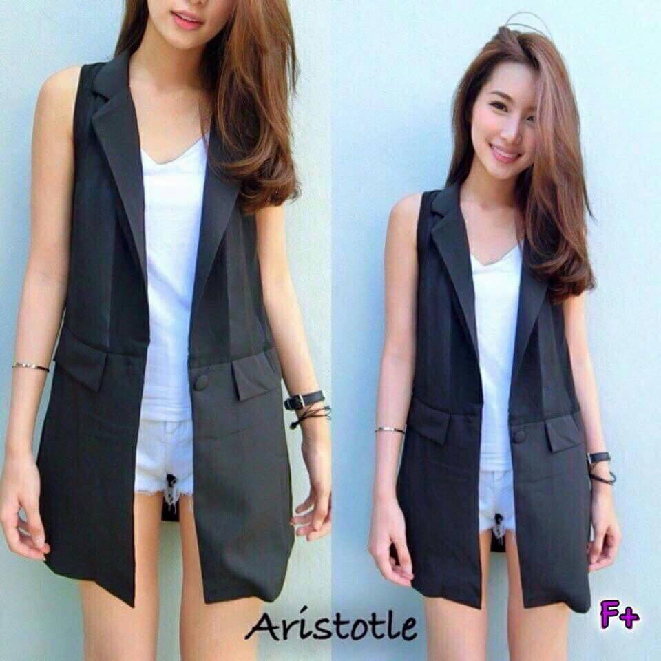 เสื้อสูททรงแขนกุด