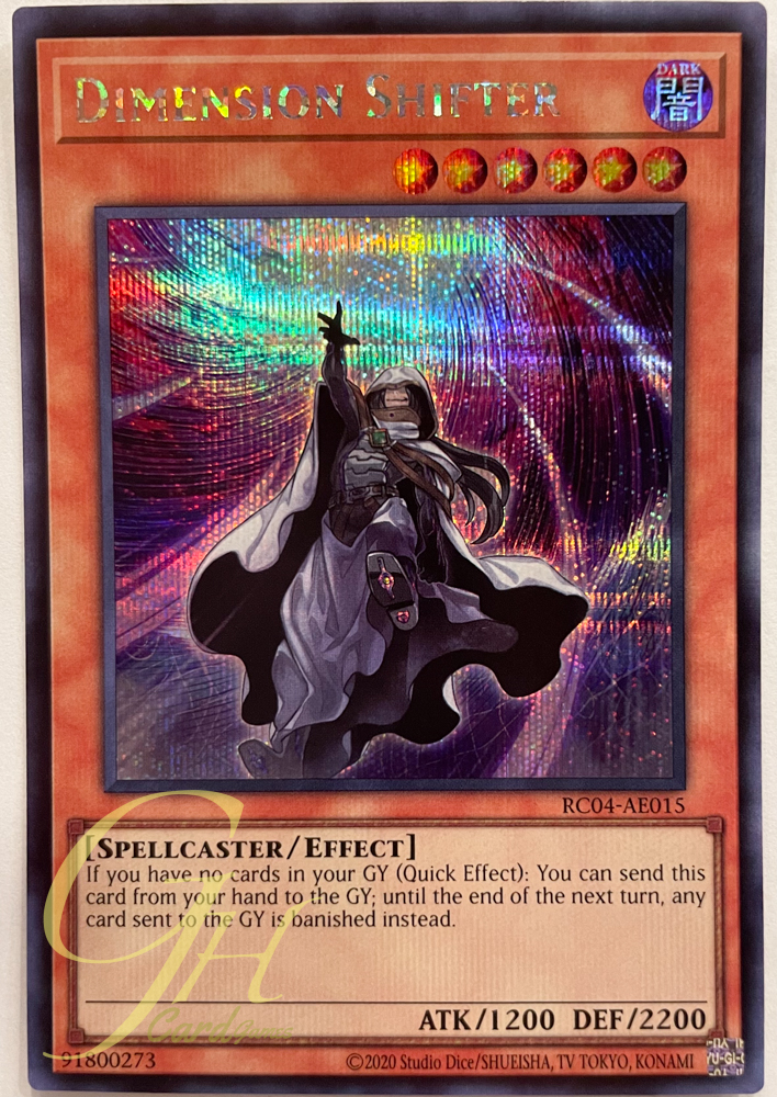 Yugioh [RC04-AE015] Dimension Shifter (Secret Rare)