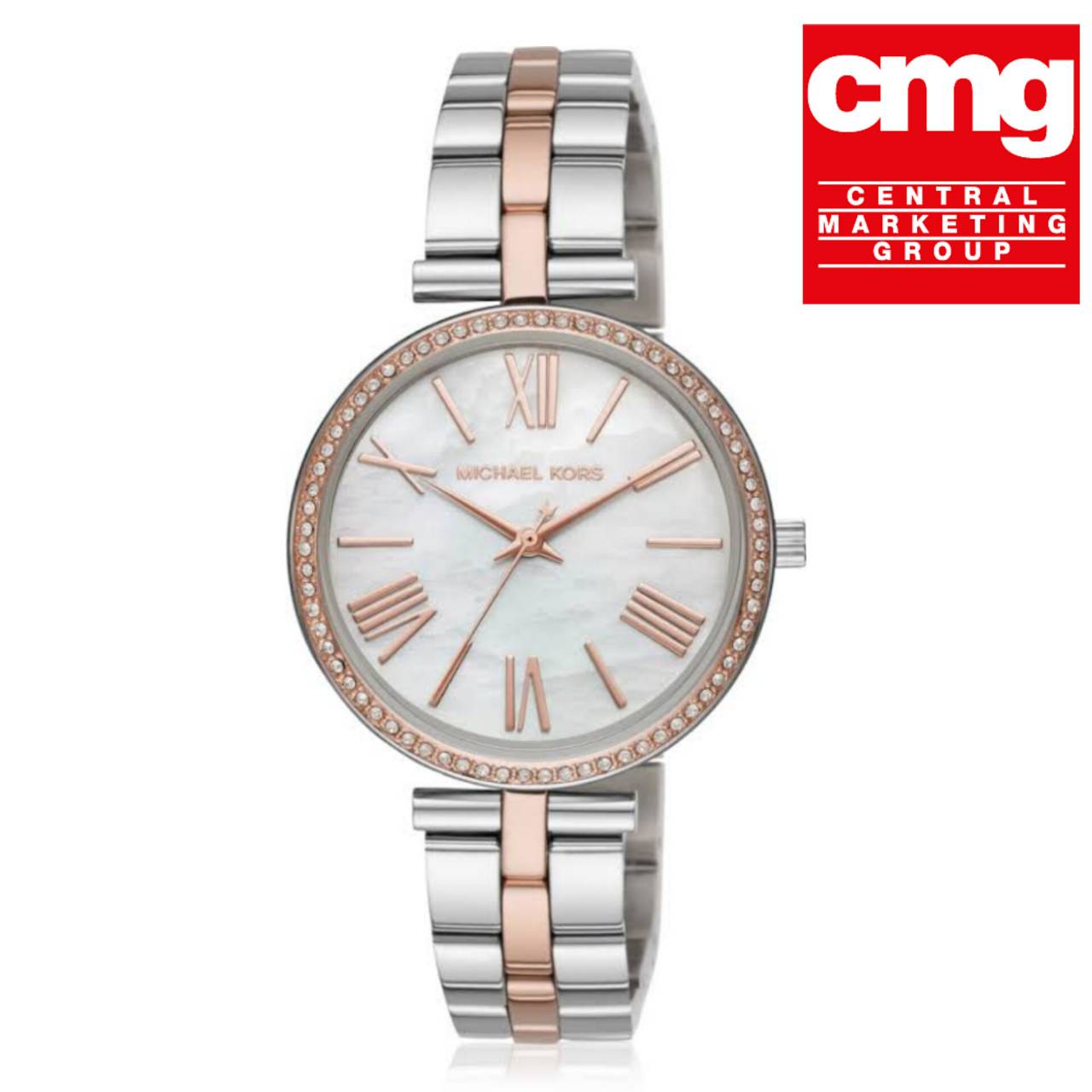 นาฬิกา Michael Kors Ladies Maci Two-Tone Narrow Bracelet Watch MK3969 Size 34 mm (ประกันศูนย์ CMG)