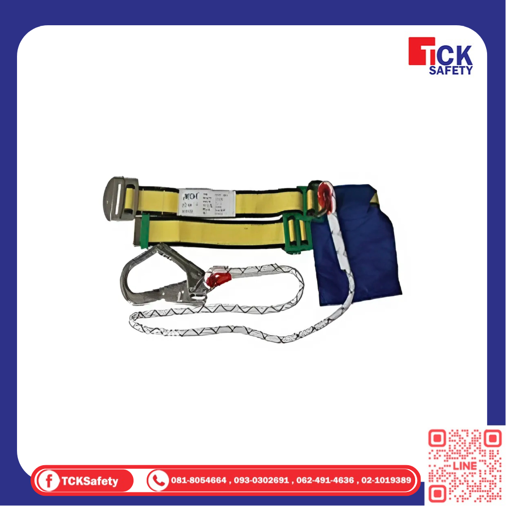 เข็ฒขัดคาดเอวครึ่งตัว SAFETY BELT 1 HOOK รุ่น (700-512)
