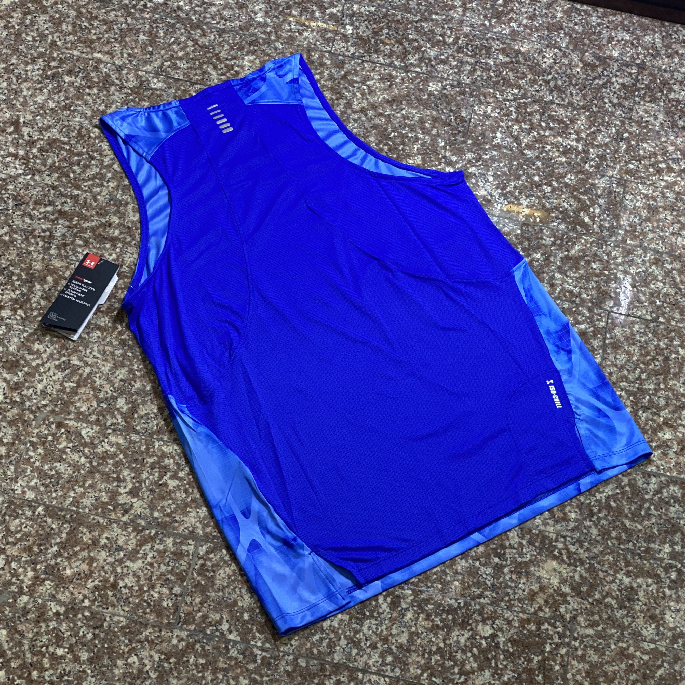 เสื้อวิ่ง Under Armour Qualified Iso-Chill Running Singlet (MD,LG)