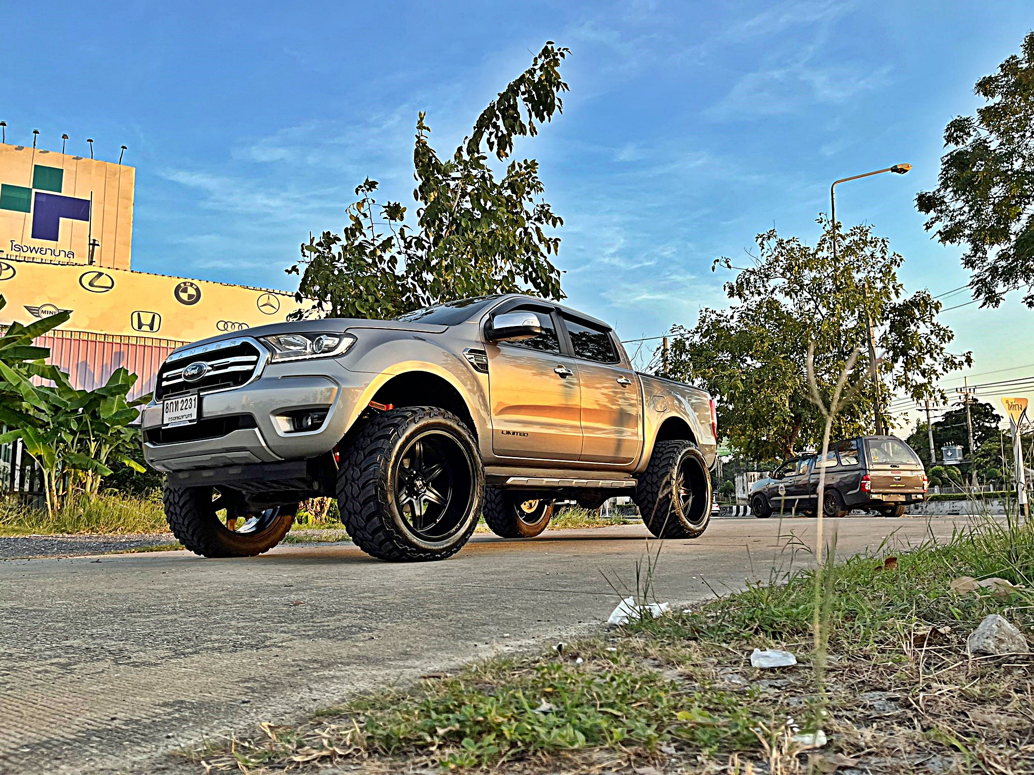 FORD RANGER ล้อ HOSTILE H117 ขอบ22 ที่ STEP9