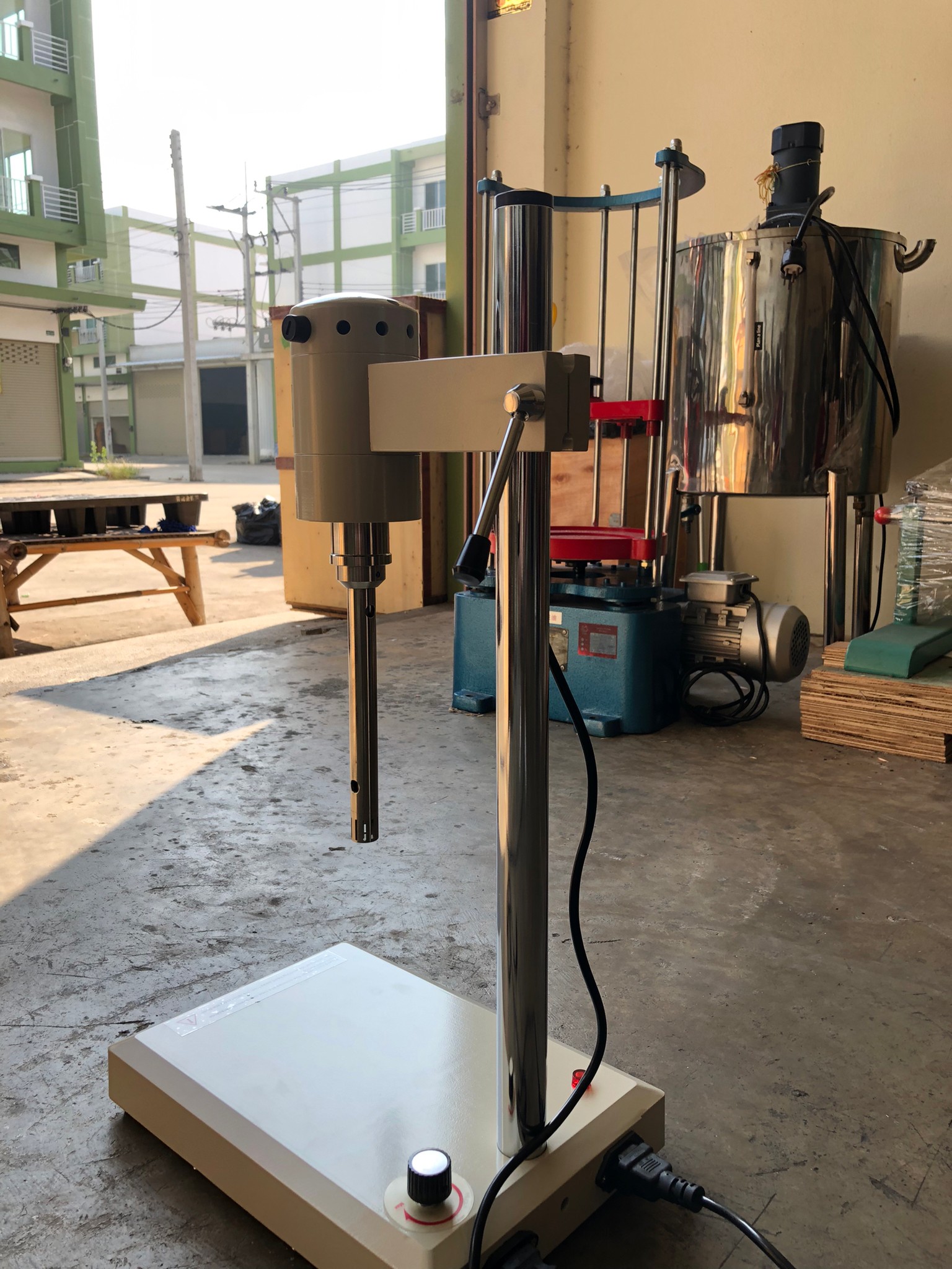 🌈เครื่องปั่น รุ่น FJ HOMOGENIZER โฮโมจิไนเซอร์ ปั่นของเหลว โลชั่น ครีม แรงเฉือนละเอียด