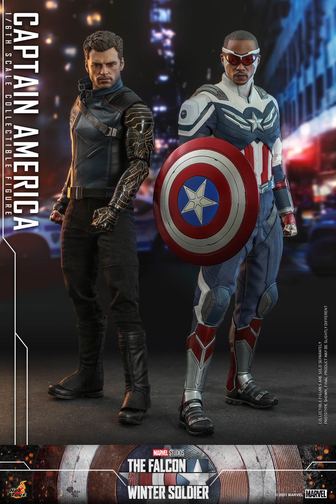 HOT TOYS TMS 40 THE FALCON AND THE WINTER SOLDIER – CAPTAIN AMERICA