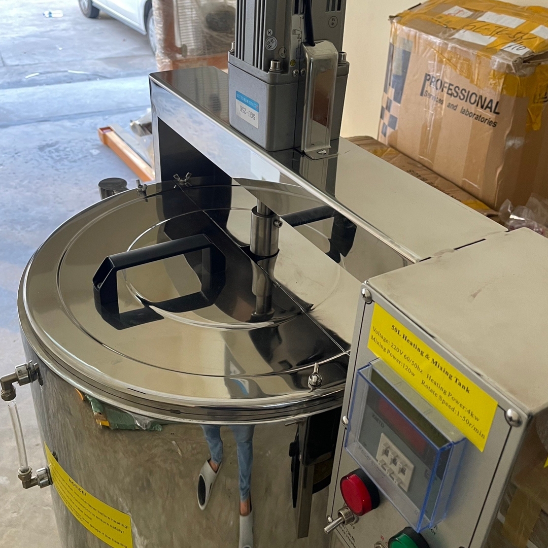 16794 หม้อต้มหม้อกวน 2ชั้น ทำความร้อนได้สูงสุด 100 องศา 50L รุ่น pro OTXY-01