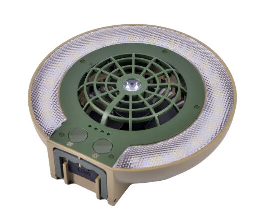 Portable Wild Land Disc Fan Light LED Camping Lantern