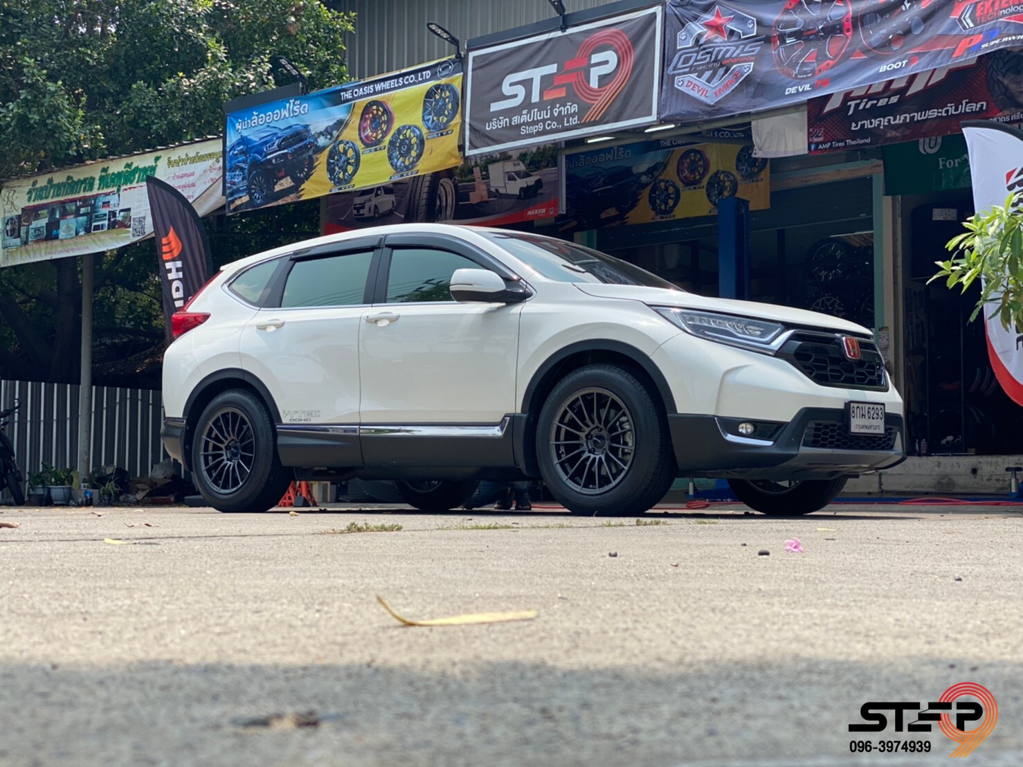 ล้อ ENKEI RS05RR ใส่ CRV ที่ STEP9