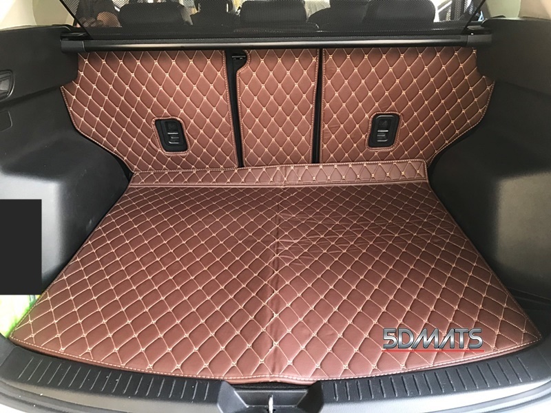 พรมปูพื้นรถยนต์ MAZDA CX-5 ปี2014-2017 รุ่น6D VIP รวมแผ่นท้าย+ปิดเบาะ7ชิ้น หนาพิเศษ