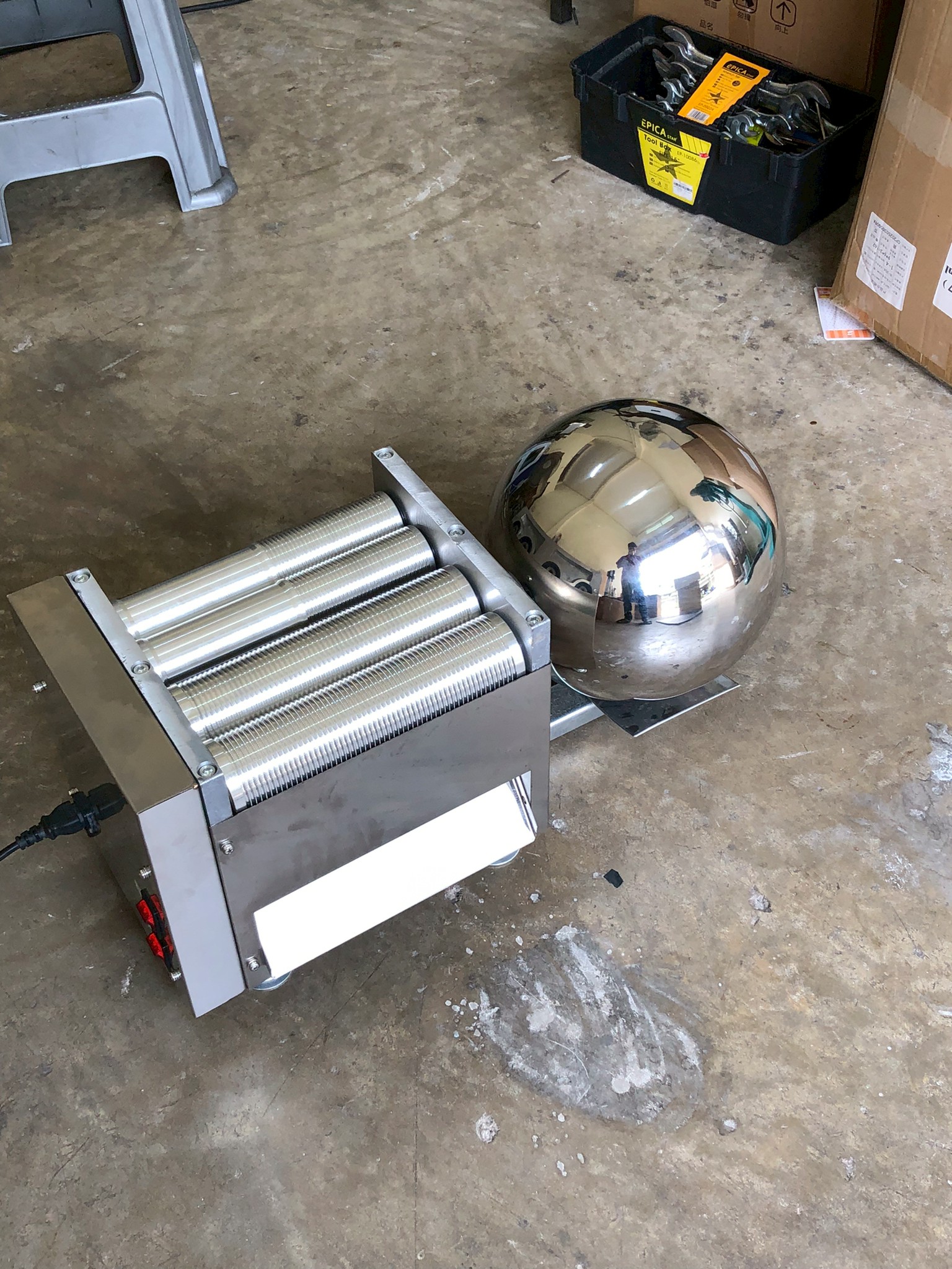 16486 ZW-3 เครื่องปั้นเม็ดยาจีนกลม ยาลูกลอน เม็ดสาคู บัวลอย เม็ดไข่มุก Pill-making and polishing integration