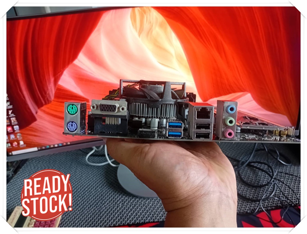 ** มือ 2 ** ชุดเช็ต upgrade I3 9100F+MB H310+RAM 8G