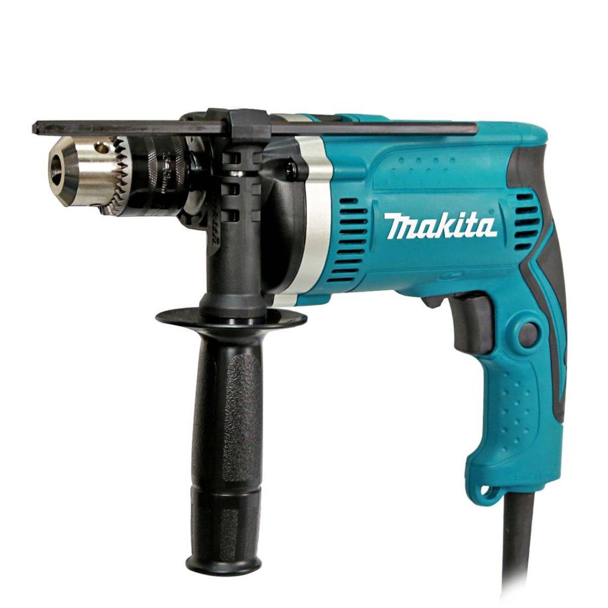 MAKITA MAKITA สว่านกระแทกไฟฟ้า ขนาด 16 มม. (5/8 นิ้ว) กำลังไฟ 710 วัตต์ รุ่น HP-1630 ความเร็วรอบ 0 - 3,200 รอบ/นาที มีฉนวนสองชั้น ปรับซ้ายขวาได้ ปรับความเร็วได้ (มากีต้า)