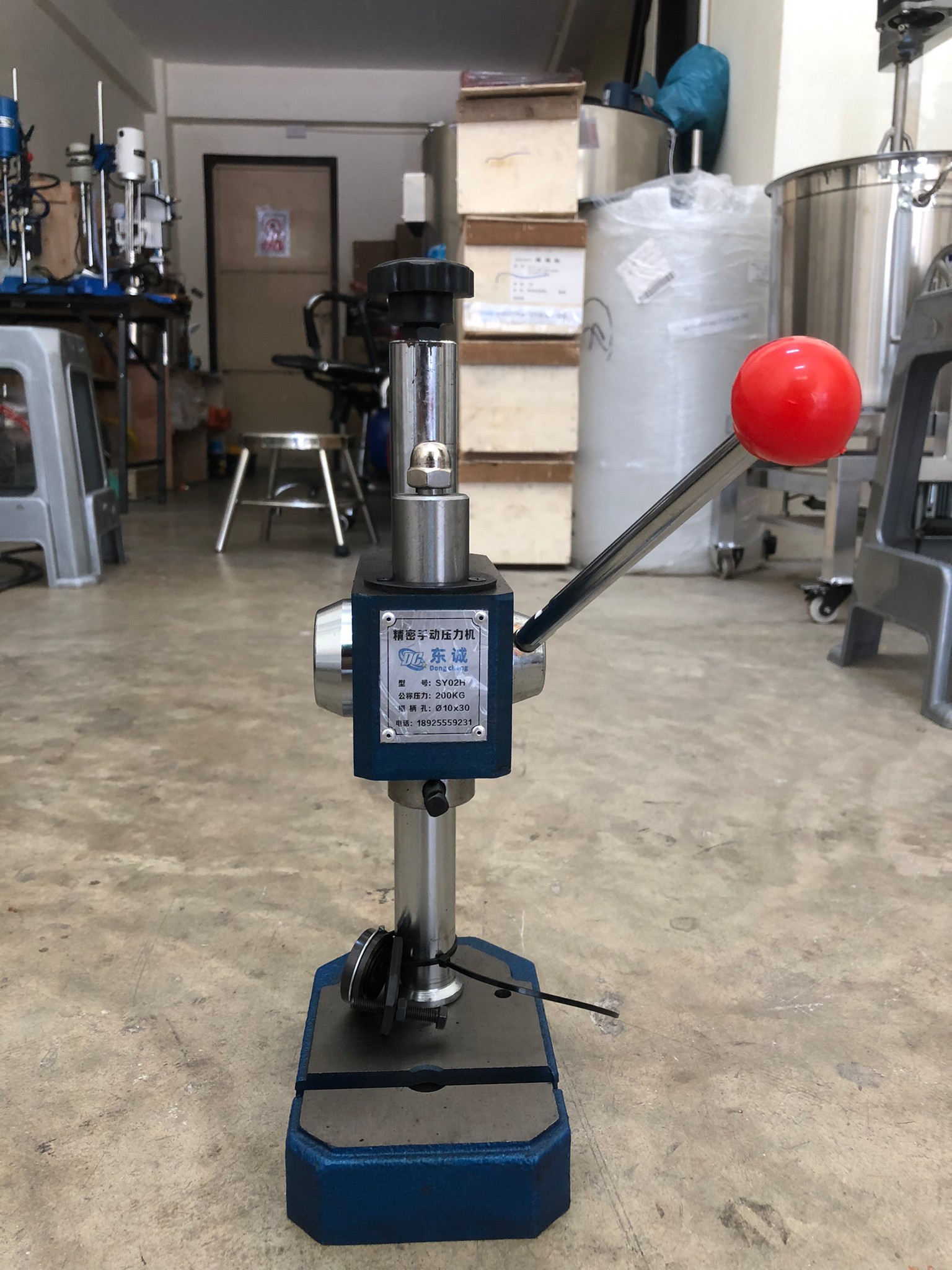 🌈JYSY เครื่องปั้ม เครื่องกดแบบมือโยก Handpress แรงกด 200kg./300kg./500kg.