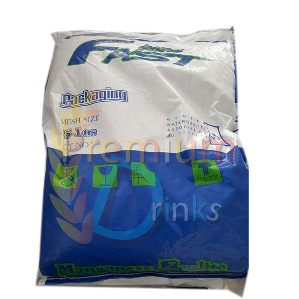 สารกรองแมงกานีส Zcolite ยี่ห้อ FAST PURE 25ลิตร