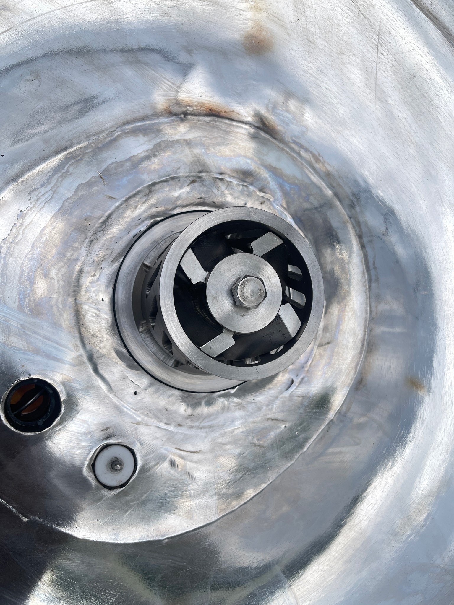 19292 เครื่องผสมของเหลวอเนกประสงค์ขนาดเล็ก สำหรับผลิตแชมพูและเคมีภัณฑ์ รุ่น CYJX mixing tank