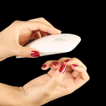 เครื่องอบเล็บ SUN mini 6 W. อบเจล ต่อเล็บ แบบพกพา UV LED Nail Lamp