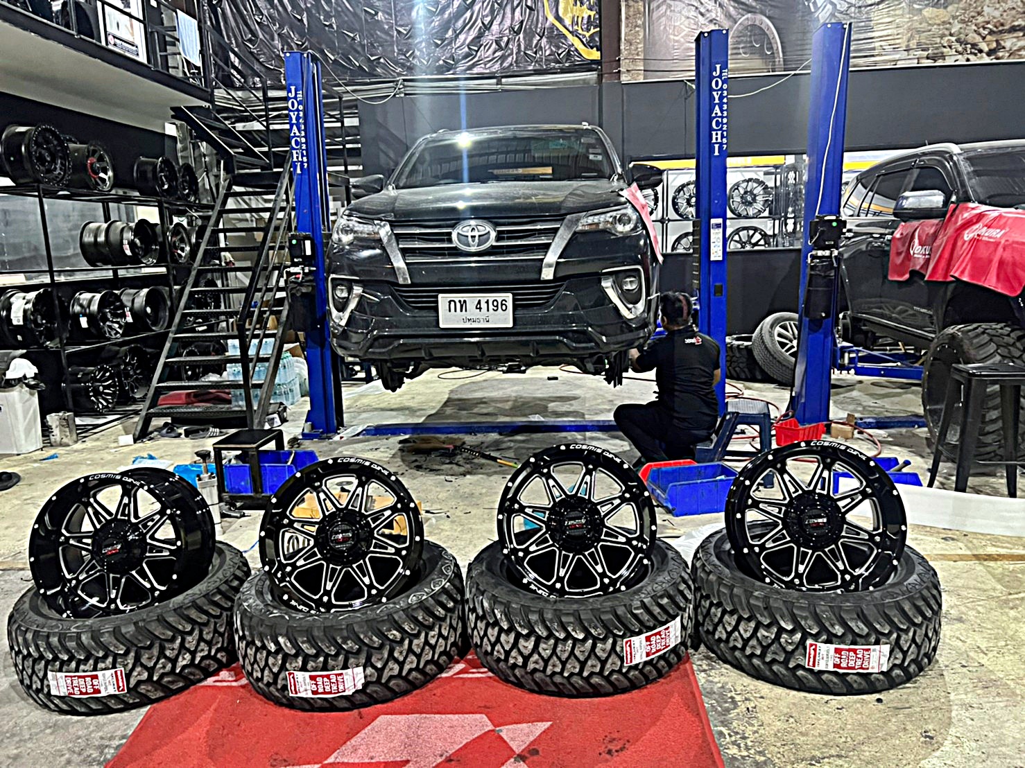 TOYOTA_FORTUNER_จองคิวมาจากปทุมธานี ทำทรงเมกาที่ STEP9