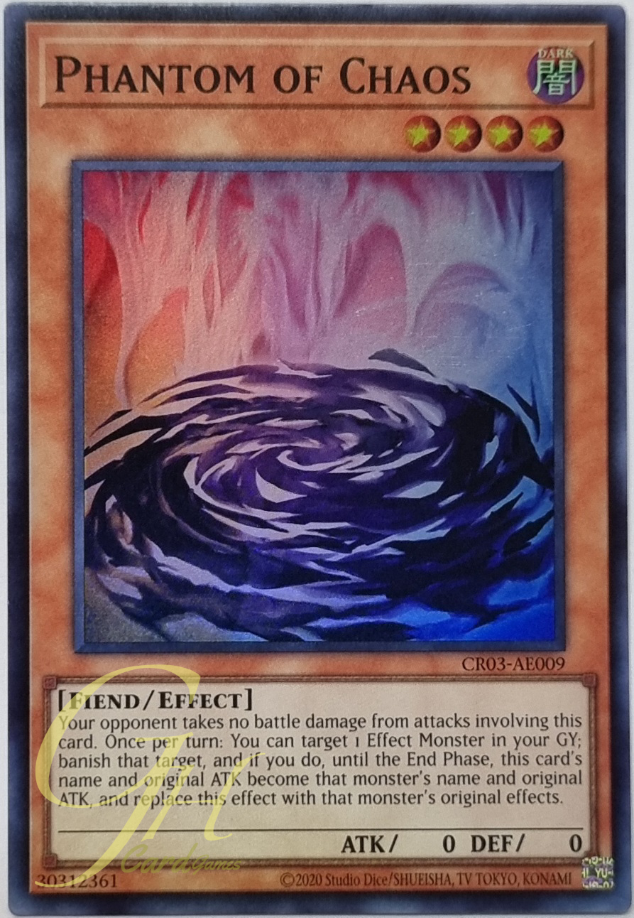 Yugioh [CR03-AE009] Phantom of Chaos (Super Rare)