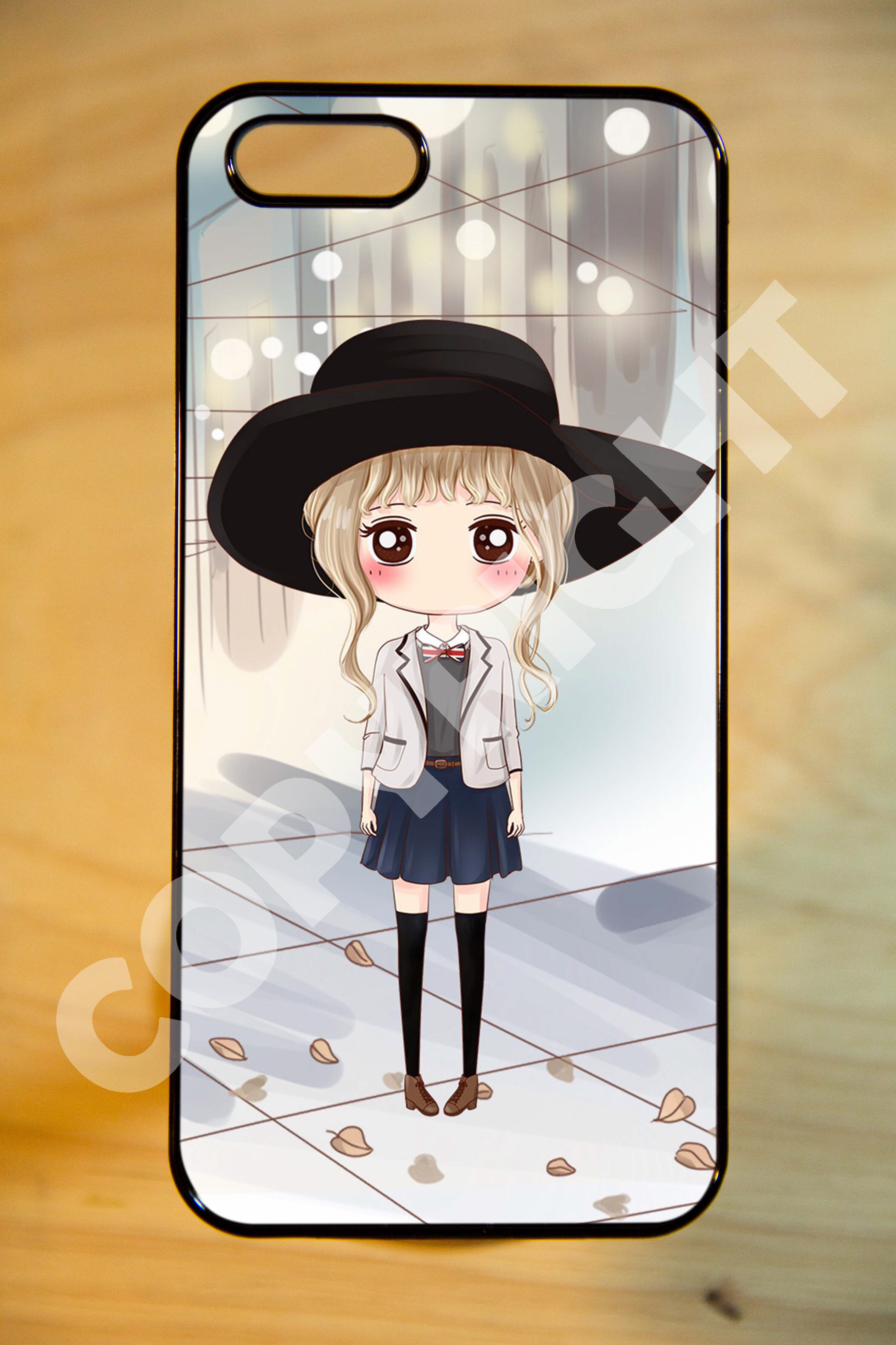 เคสสั่งทำ - ลายการ์ตูน เด็กผู้หญิง น่ารักๆ